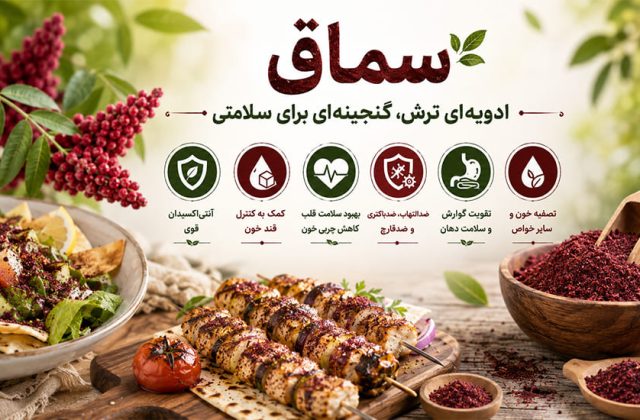 سماق، این ادویه‌ی ترش‌مزه و پرطرفدار